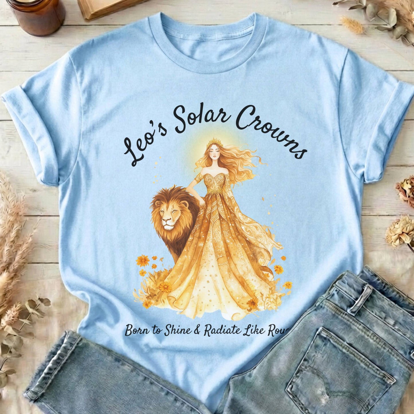T-Shirts Light Blue / S Design 154 T-Shirt The Mystic Eden