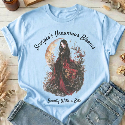 T-Shirts Light Blue / S Design 157 T-Shirt The Mystic Eden