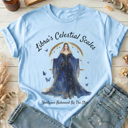 T-Shirts Light Blue / S Design 158 T-Shirt The Mystic Eden