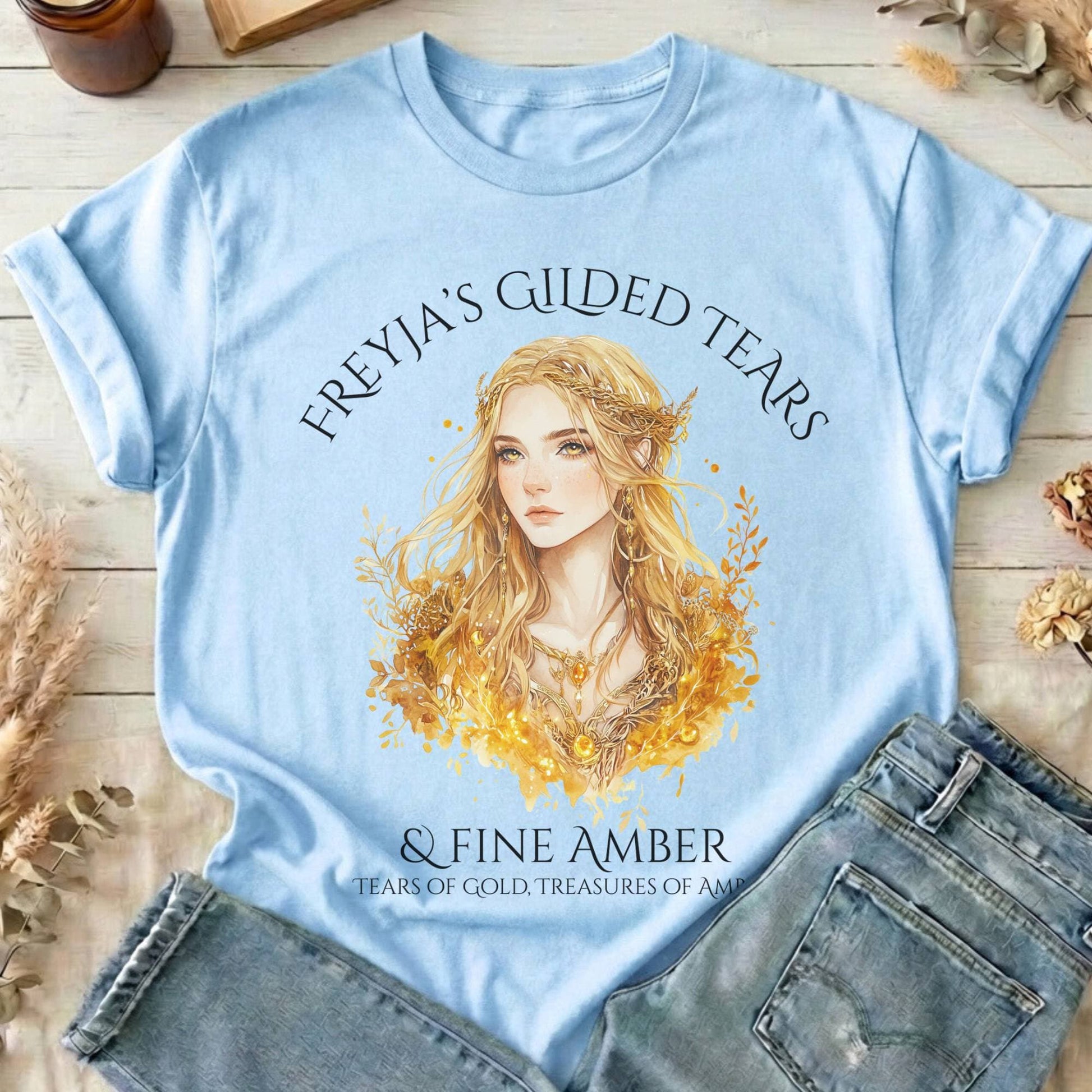 T-Shirts Light Blue / S Design 161 T-Shirt The Mystic Eden