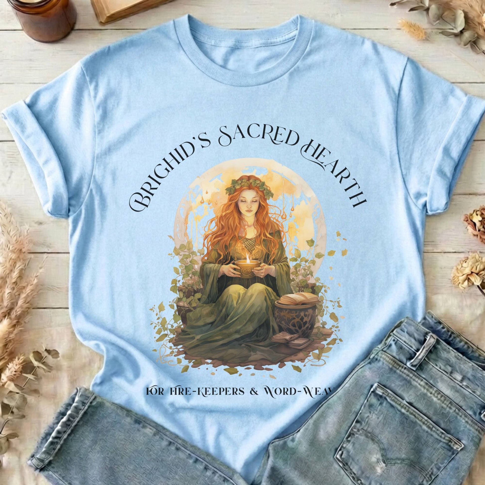 T-Shirts Light Blue / S Design 216 T-Shirt The Mystic Eden