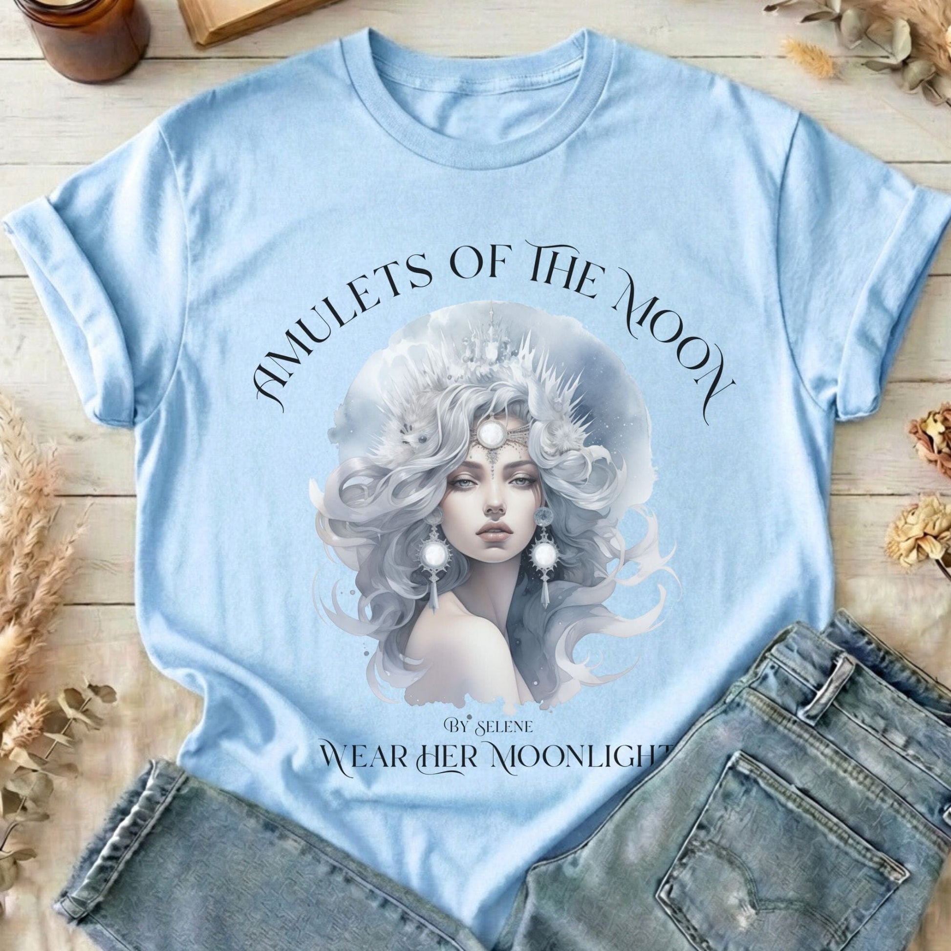 T-Shirts Light Blue / S Design 217 T-Shirt The Mystic Eden