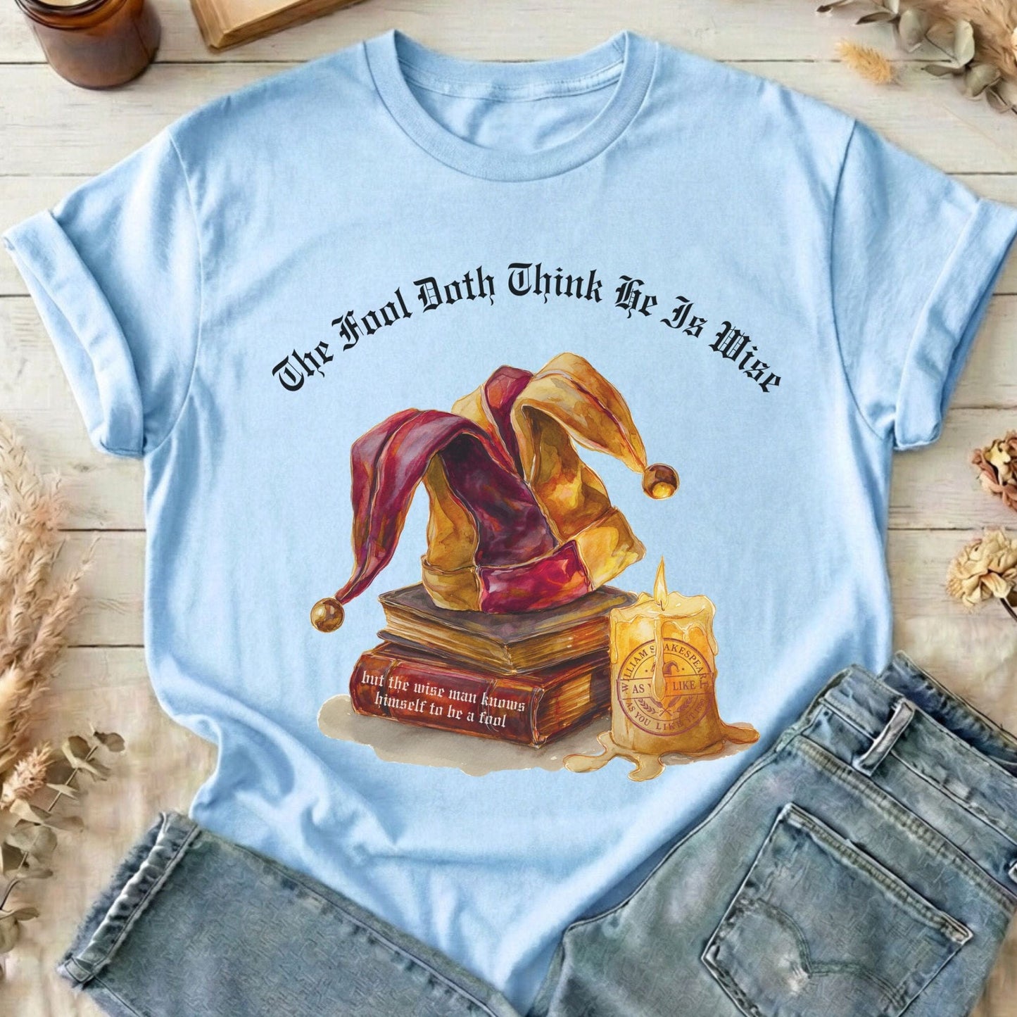 T-Shirts Light Blue / S Design 246 T-Shirt The Mystic Eden