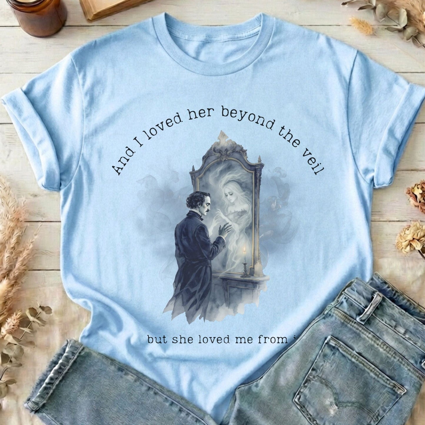 T-Shirts Light Blue / S Design 249 T-Shirt The Mystic Eden
