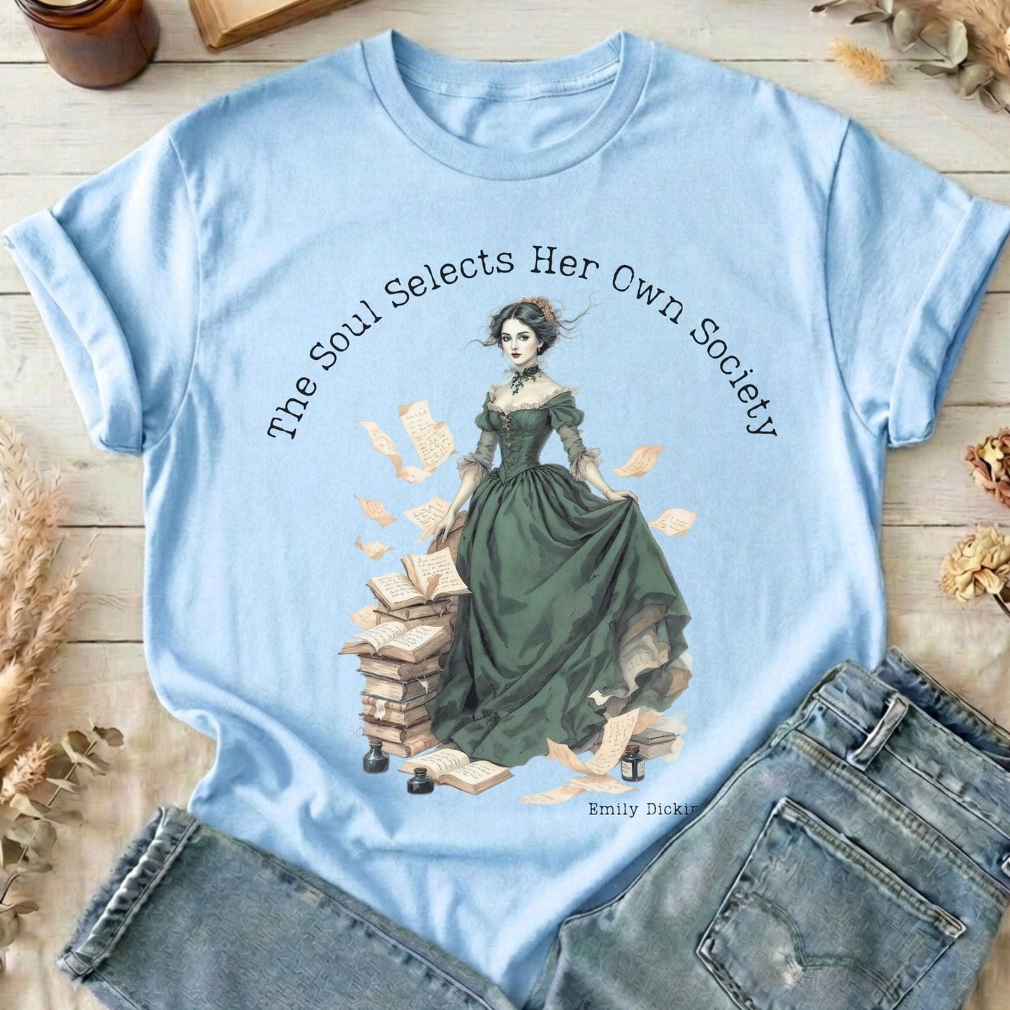 T-Shirts Light Blue / S Design 253 T-Shirt The Mystic Eden