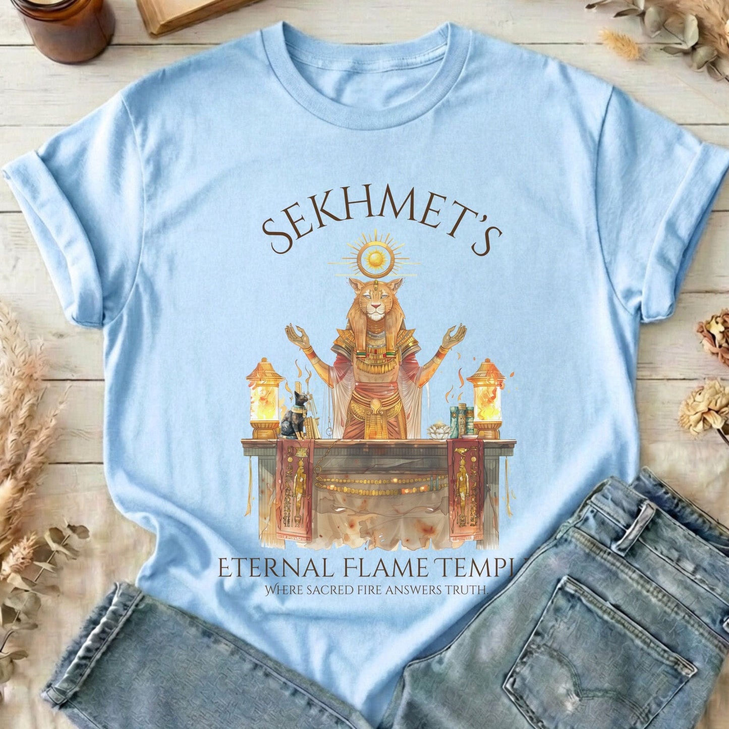 T-Shirts Light Blue / S Design 264 T-Shirt The Mystic Eden
