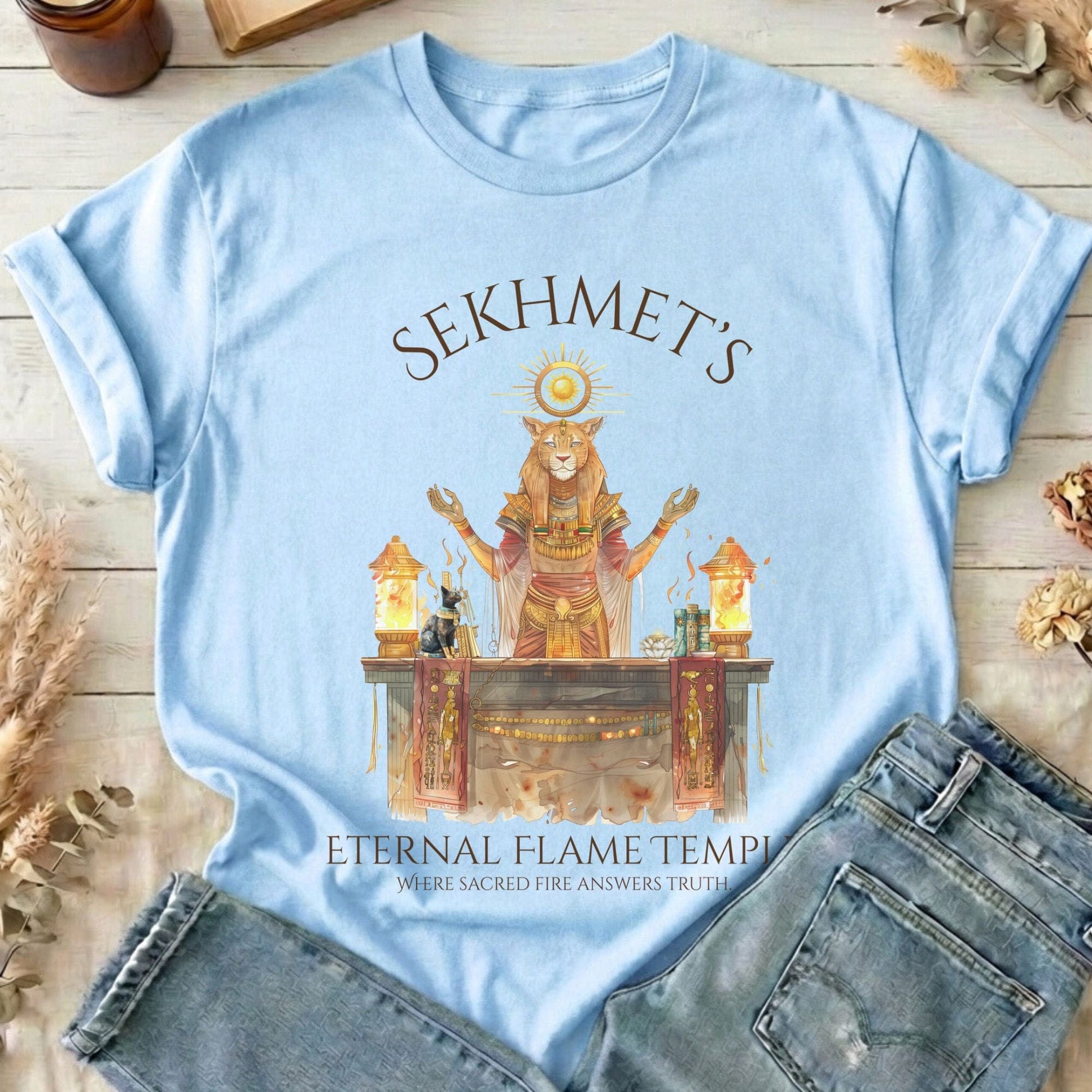 T-Shirts Light Blue / S Design 264 T-Shirt The Mystic Eden