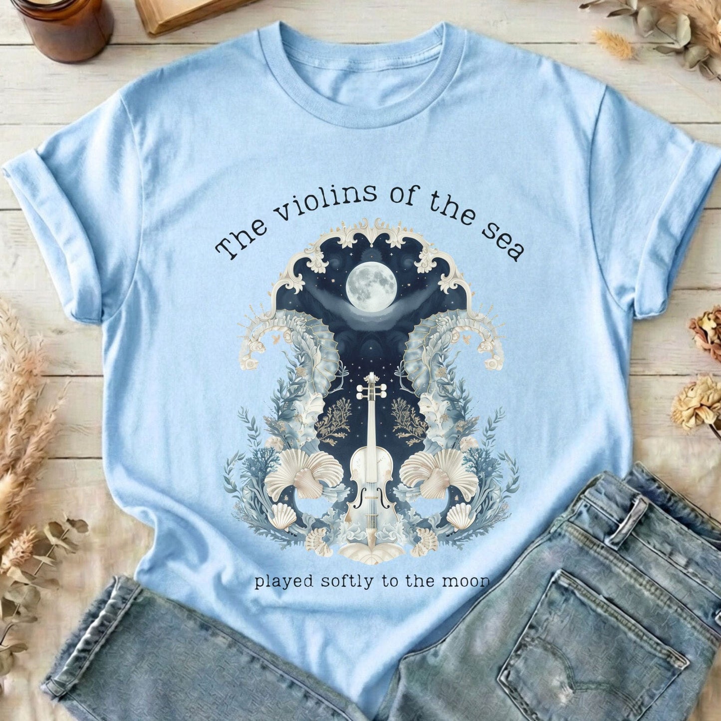 T-Shirts Light Blue / S Design 270 T-Shirt The Mystic Eden