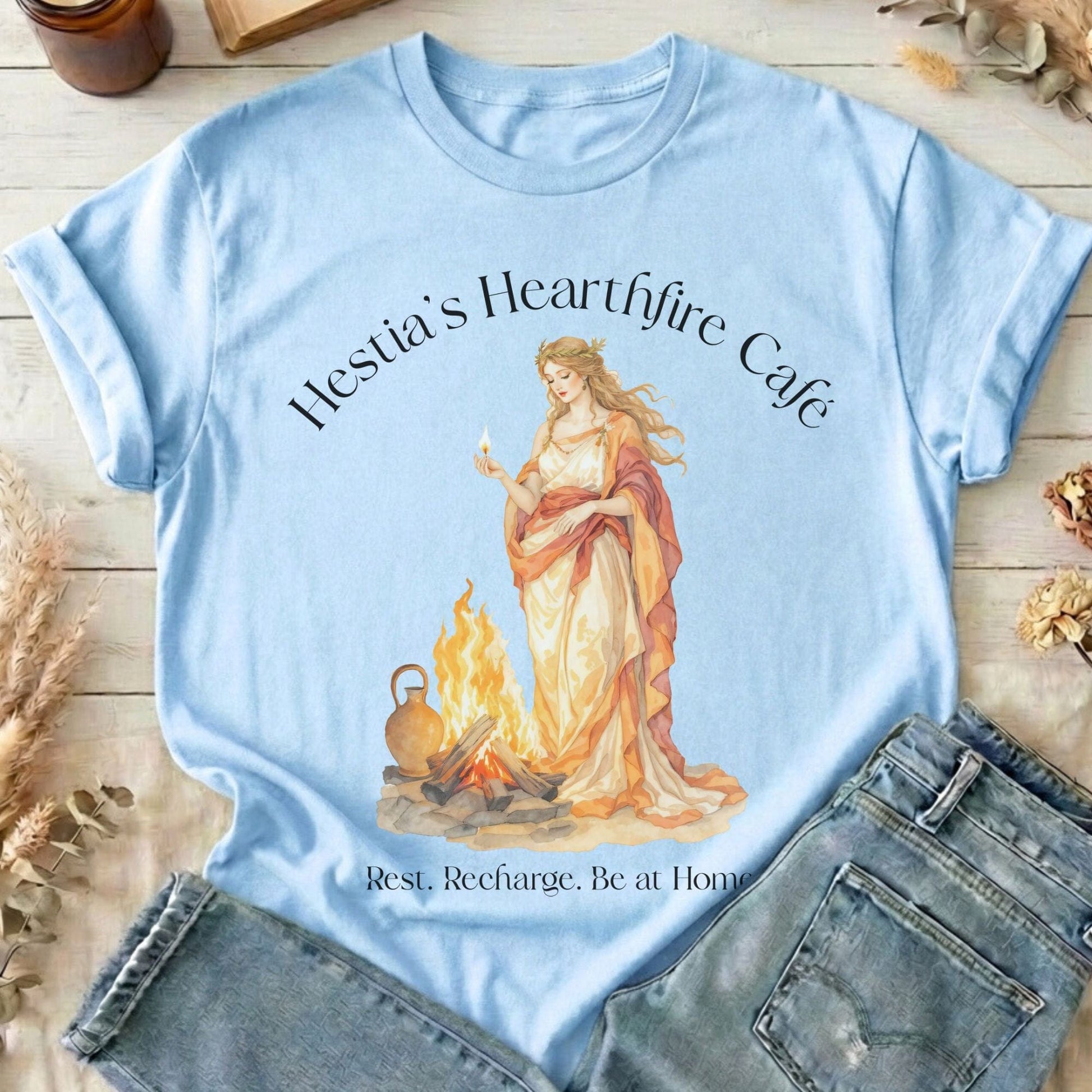 T-Shirts Light Blue / S Design 274 T-Shirt The Mystic Eden