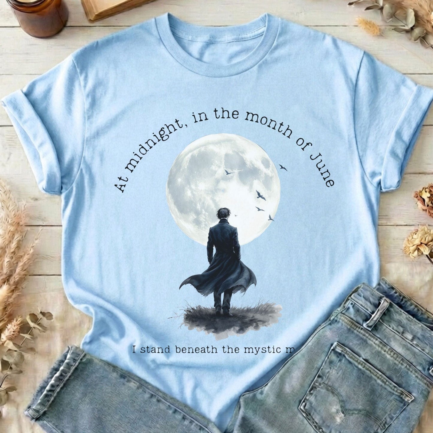T-Shirts Light Blue / S Design 277 T-Shirt The Mystic Eden
