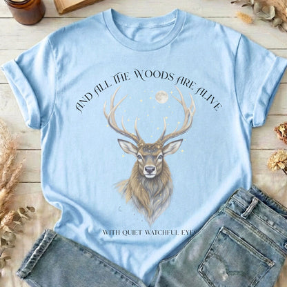T-Shirts Light Blue / S Design 282 T-Shirt The Mystic Eden
