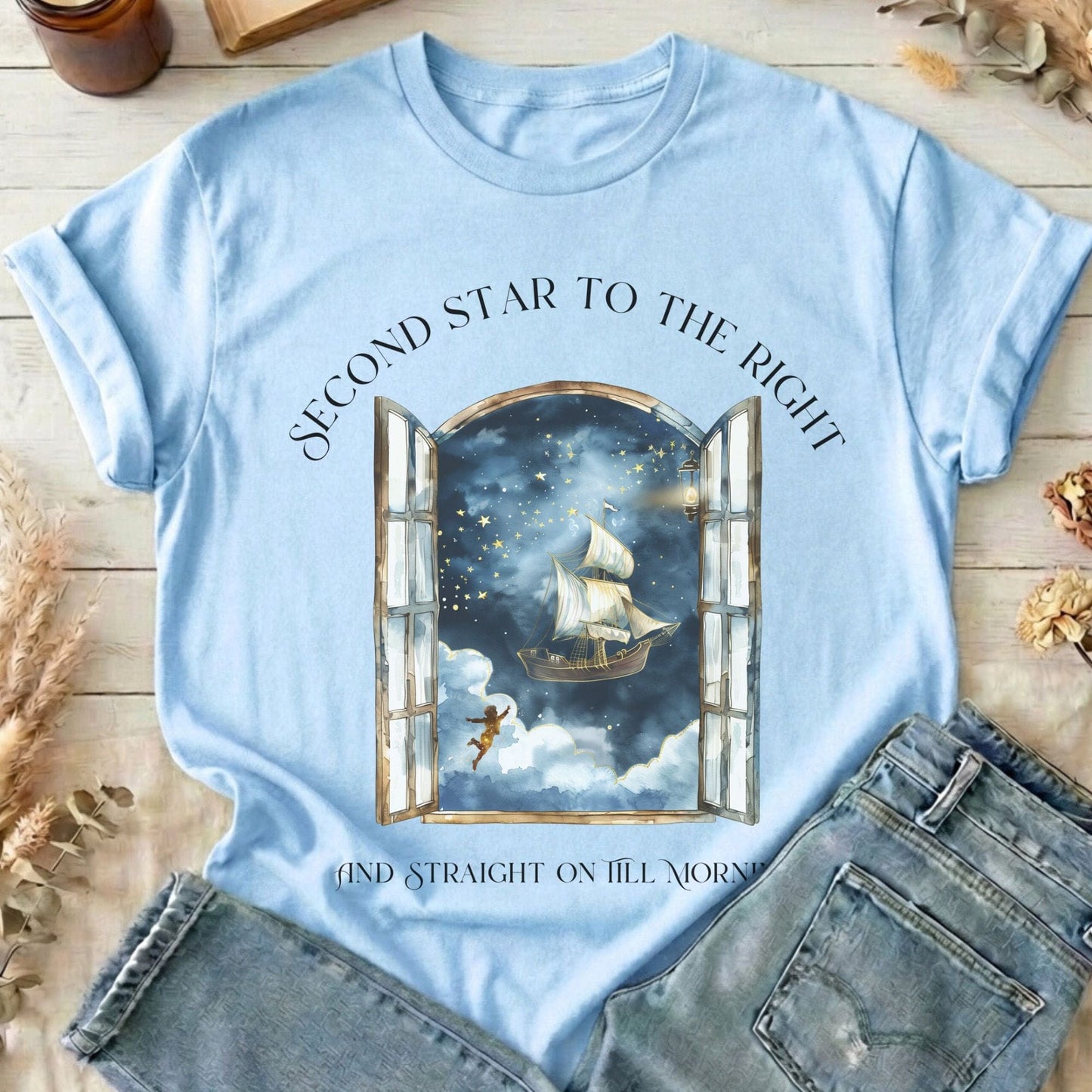 T-Shirts Light Blue / S Design 284 T-Shirt The Mystic Eden