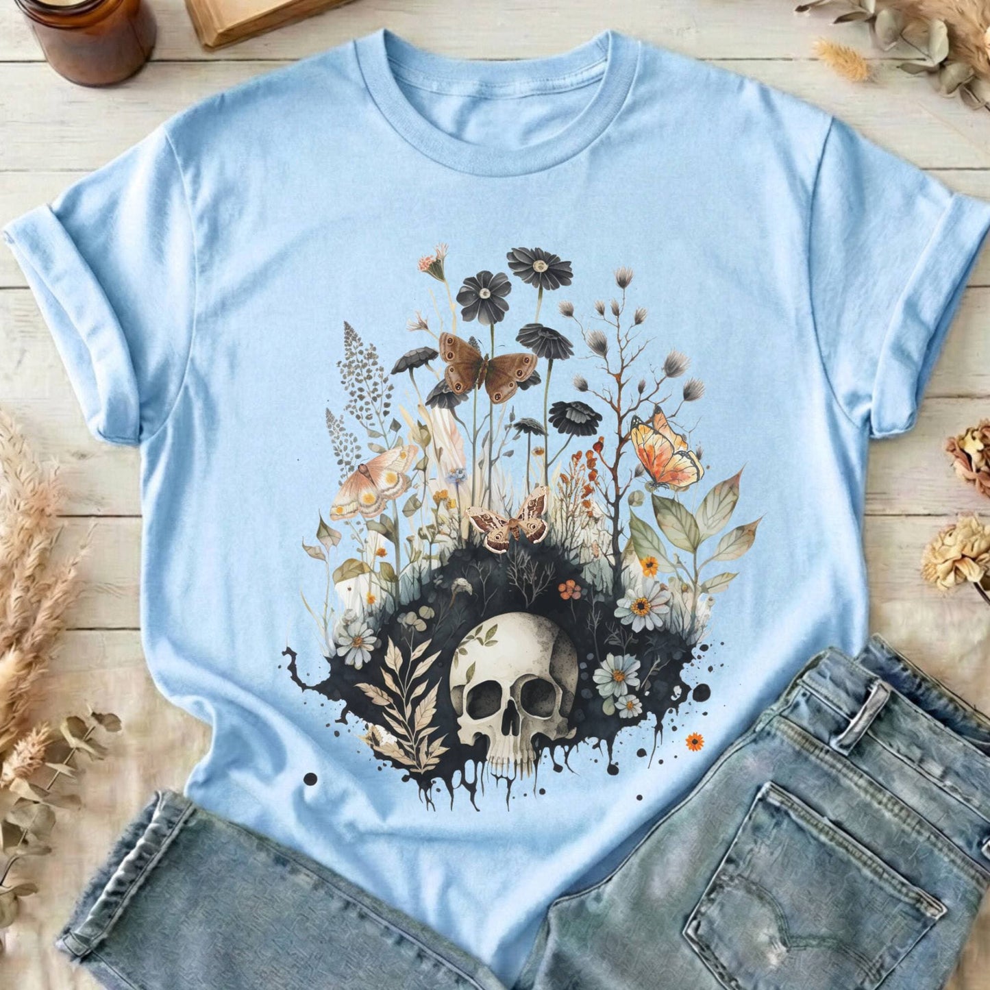T-Shirts Light Blue / S Design 42 T-Shirt The Mystic Eden