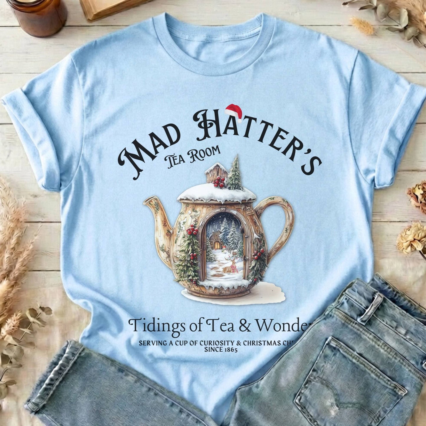 T-Shirts Light Blue / S Design 91 T-Shirt The Mystic Eden