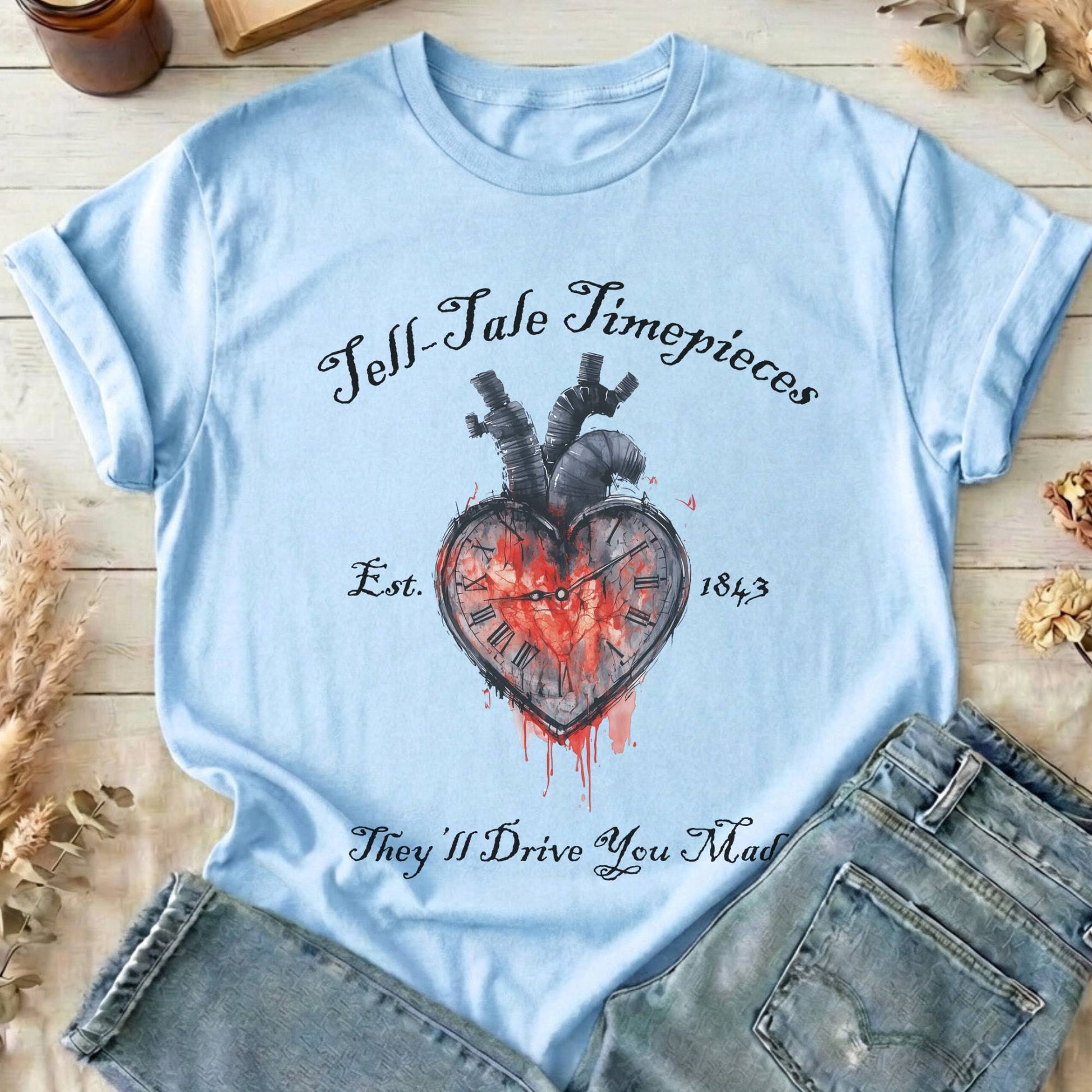 T-Shirts Light Blue / S Design 97 T-Shirt The Mystic Eden