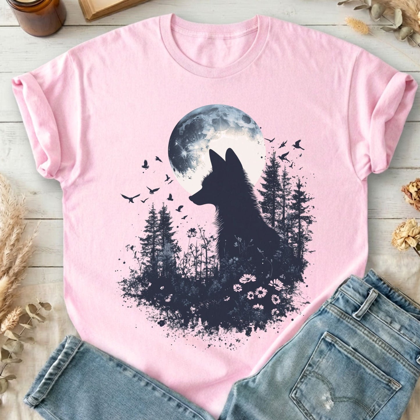 T-Shirts Light Pink / L Design 132 T-Shirt The Mystic Eden