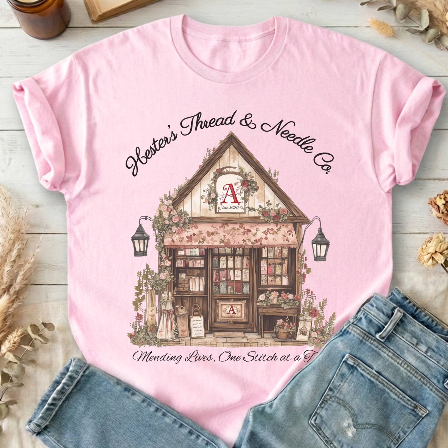 T-Shirts Light Pink / S Design 121 T-Shirt The Mystic Eden