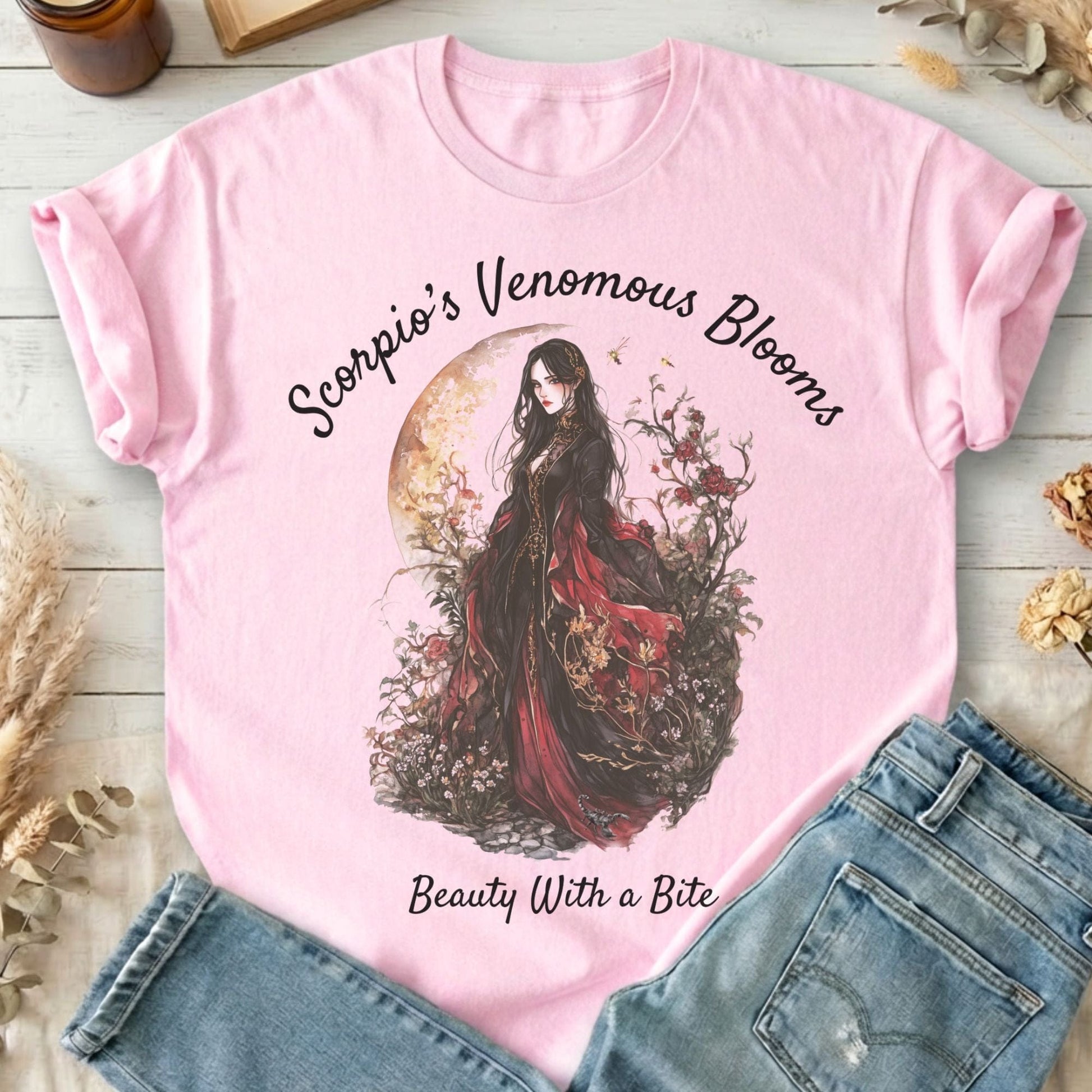 T-Shirts Light Pink / S Design 157 T-Shirt The Mystic Eden