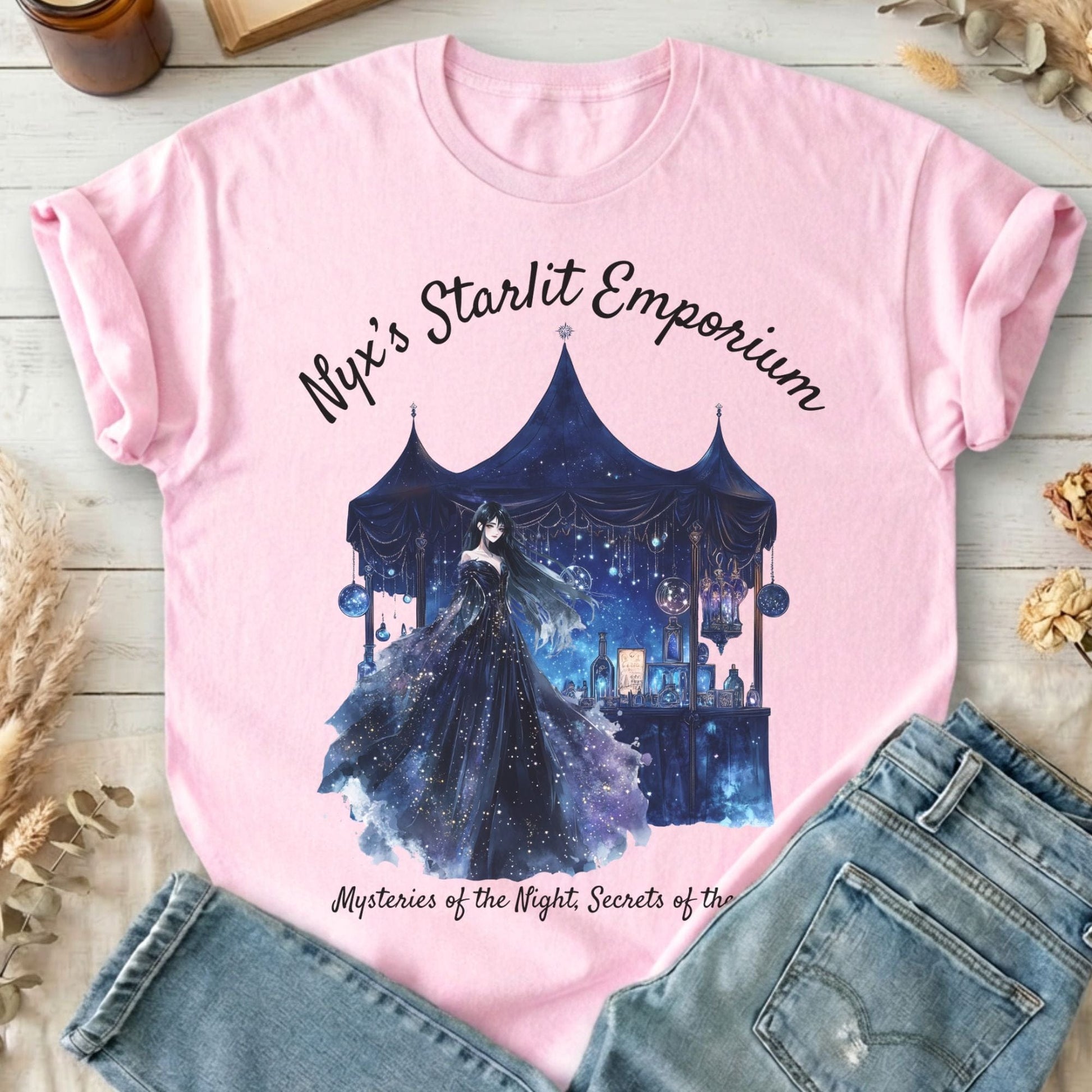 T-Shirts Light Pink / S Design 181 T-Shirt The Mystic Eden