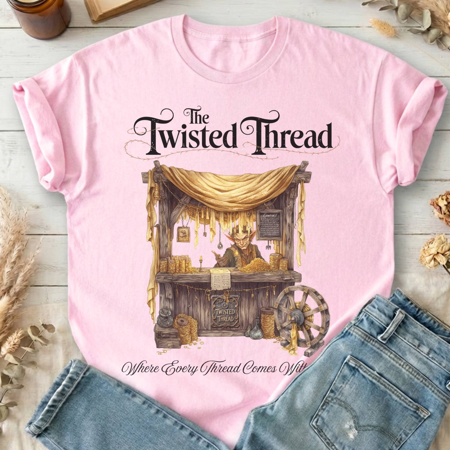 T-Shirts Light Pink / S Design 182 T-Shirt The Mystic Eden