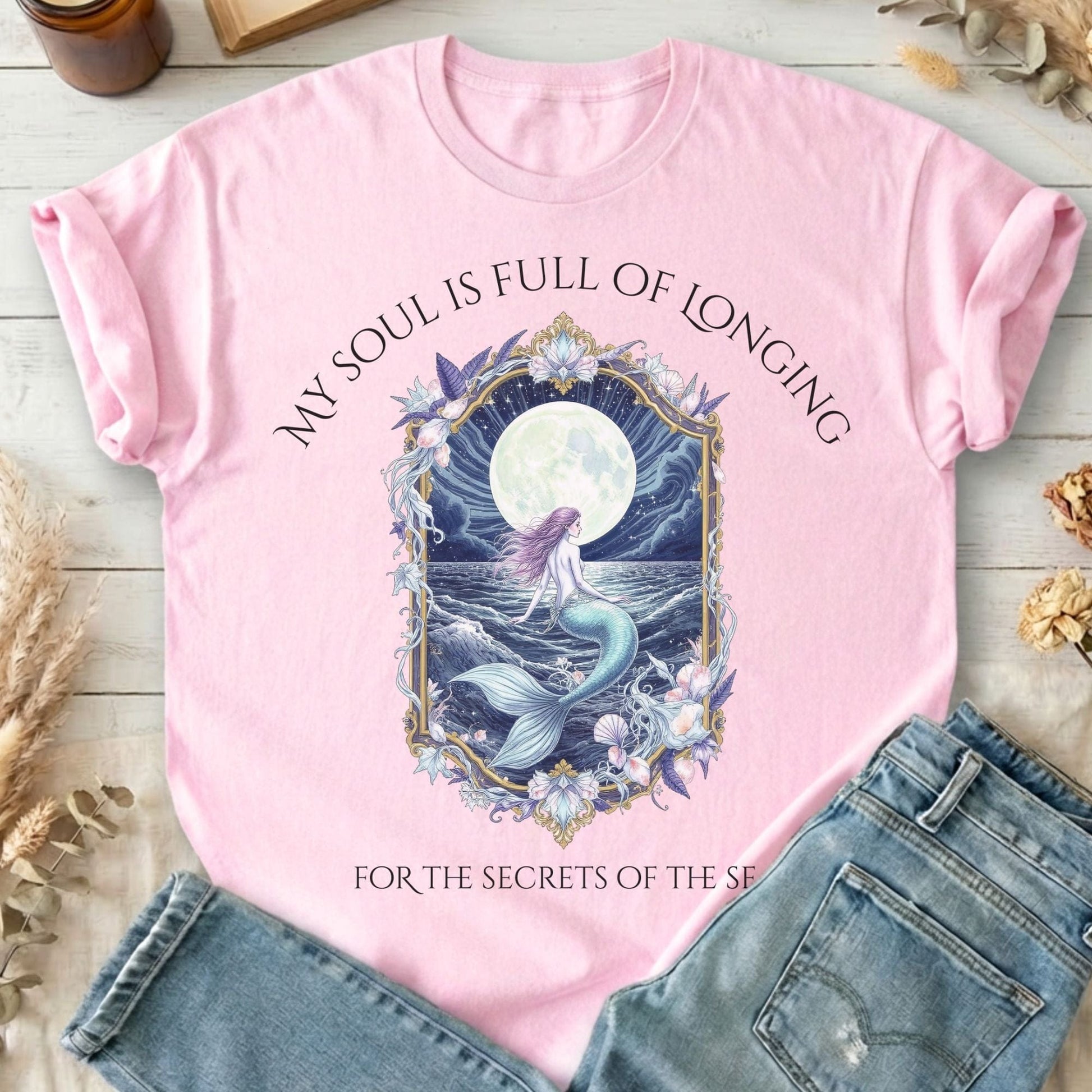 T-Shirts Light Pink / S Design 269 T-Shirt The Mystic Eden