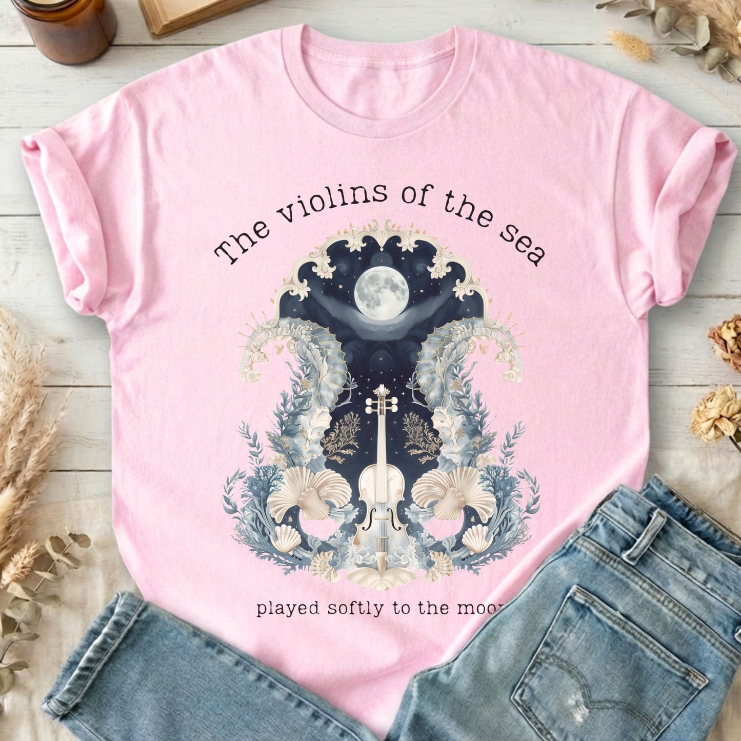 T-Shirts Light Pink / S Design 270 T-Shirt The Mystic Eden