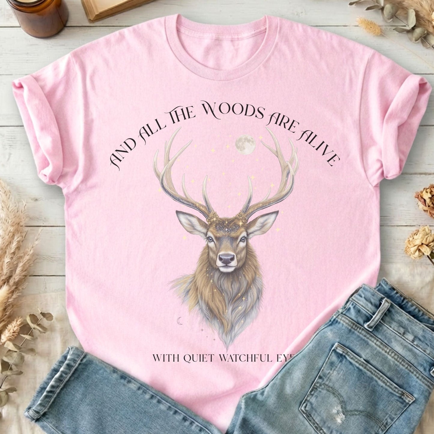 T-Shirts Light Pink / S Design 282 T-Shirt The Mystic Eden