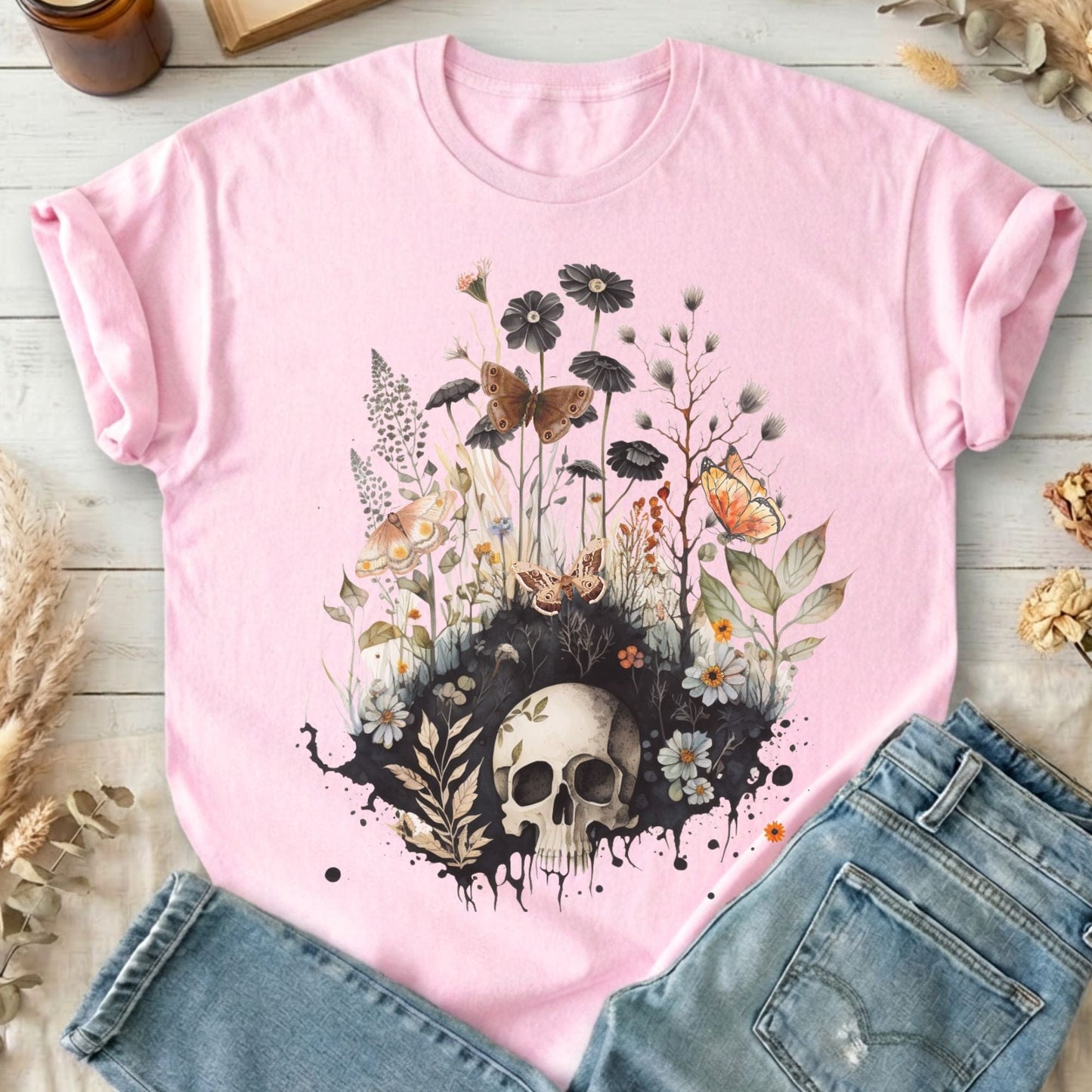 T-Shirts Light Pink / S Design 42 T-Shirt The Mystic Eden