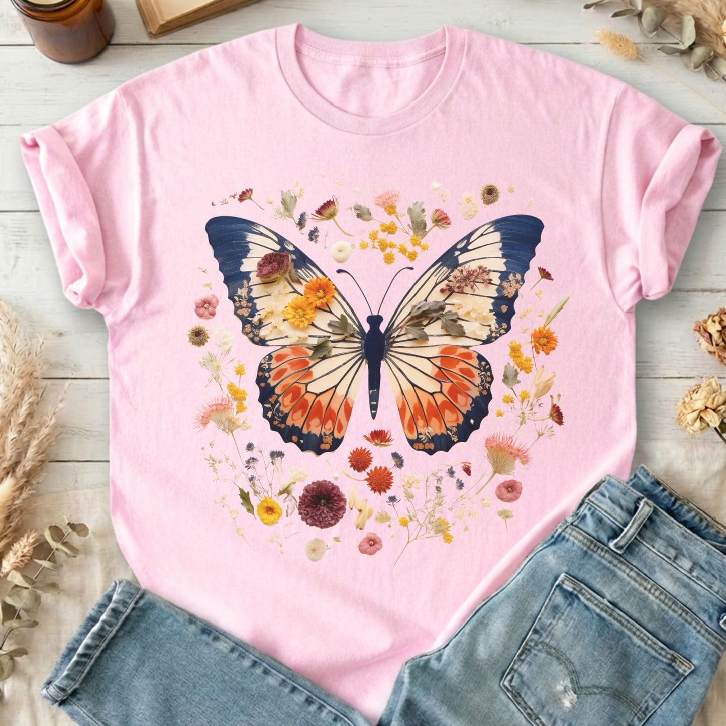 T-Shirts Light Pink / S Design 54 T-Shirt The Mystic Eden