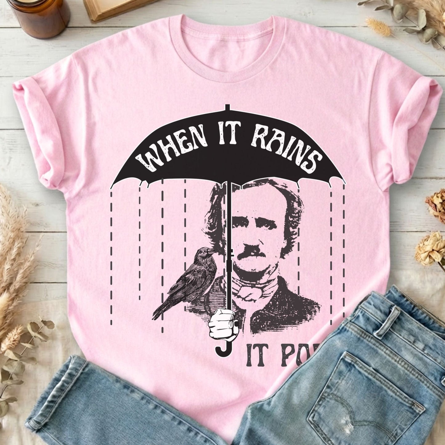 T-Shirts Light Pink / S Design 61 T-Shirt The Mystic Eden