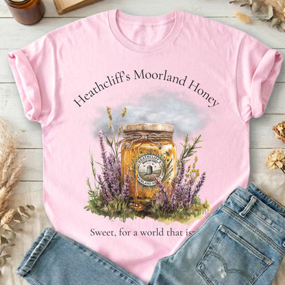 T-Shirts Light Pink / S Heathcliff's Moorland Honey T-Shirt The Mystic Eden