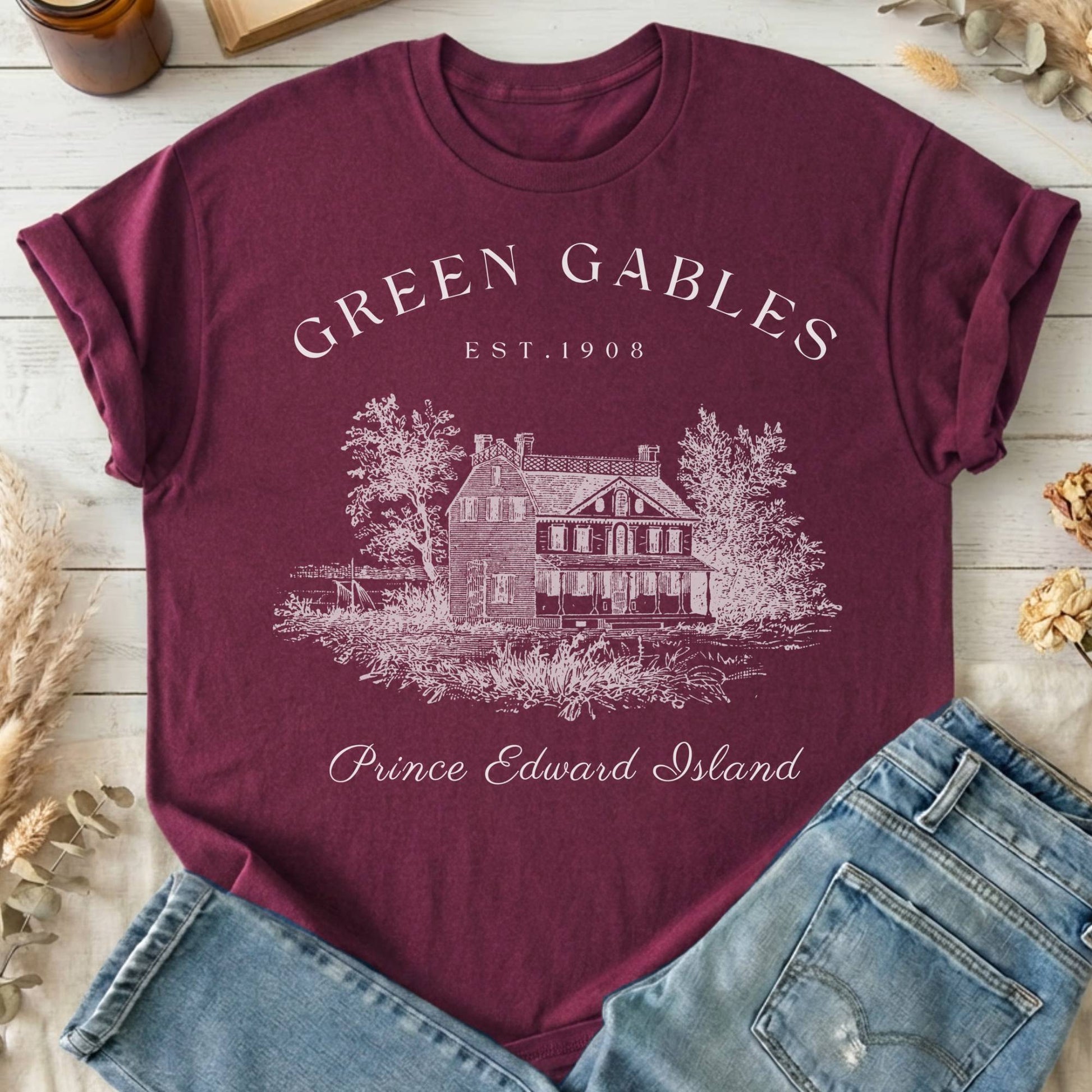 T-Shirts Maroon / S Anne of Green Gables T-Shirt The Mystic Eden