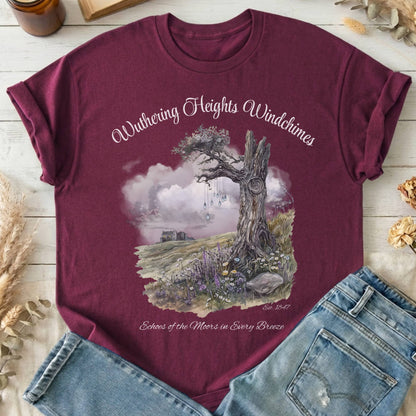 T-Shirts Maroon / S Design 115 T-Shirt The Mystic Eden