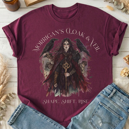 T-Shirts Maroon / S Design 212 T-Shirt The Mystic Eden