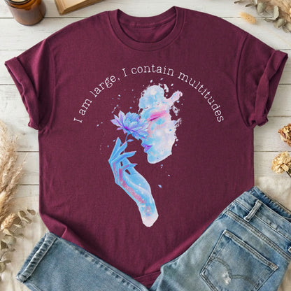 T-Shirts Maroon / S Design 251 T-Shirt The Mystic Eden