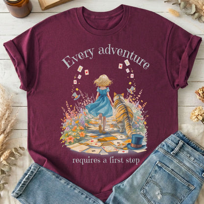 T-Shirts Maroon / S Design 259 T-Shirt The Mystic Eden