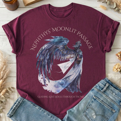 T-Shirts Maroon / S Design 265 T-Shirt The Mystic Eden