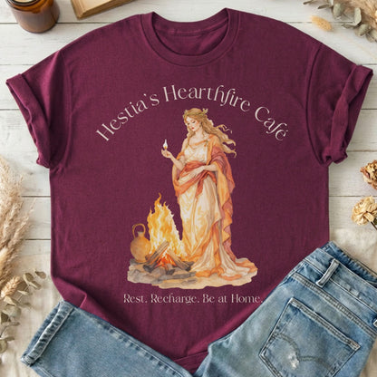 T-Shirts Maroon / S Design 274 T-Shirt The Mystic Eden