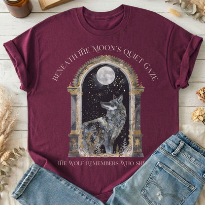 T-Shirts Maroon / S Design 278 T-Shirt The Mystic Eden