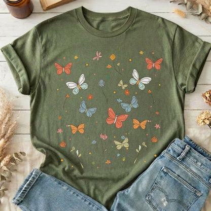 T-Shirts Military Green / S Design 137 T-Shirt The Mystic Eden