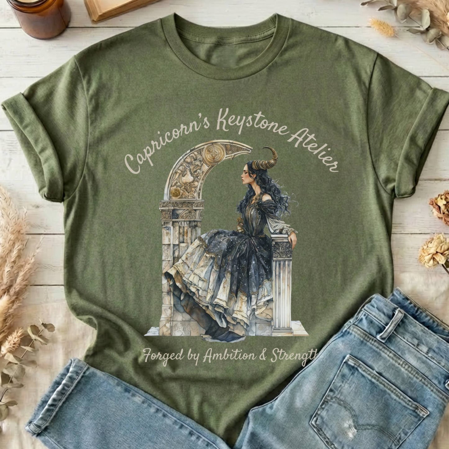 T-Shirts Military Green / S Design 151 T-Shirt The Mystic Eden