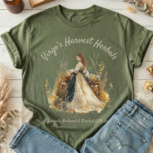 T-Shirts Military Green / S Design 159 T-Shirt The Mystic Eden