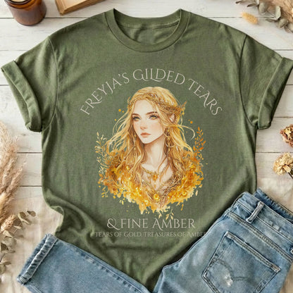 T-Shirts Military Green / S Design 161 T-Shirt The Mystic Eden