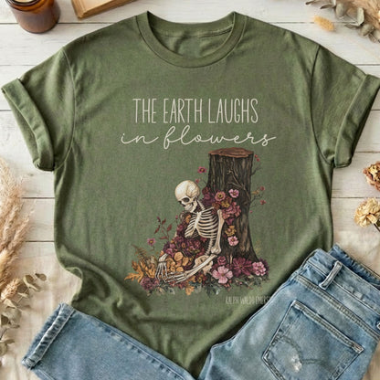 T-Shirts Military Green / S Design 239 T-Shirt The Mystic Eden
