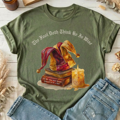 T-Shirts Military Green / S Design 246 T-Shirt The Mystic Eden