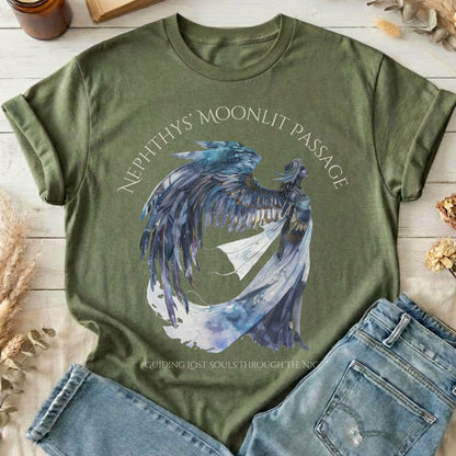 T-Shirts Military Green / S Design 265 T-Shirt The Mystic Eden