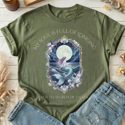 T-Shirts Military Green / S Design 269 T-Shirt The Mystic Eden