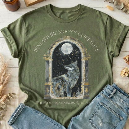 T-Shirts Military Green / S Design 278 T-Shirt The Mystic Eden