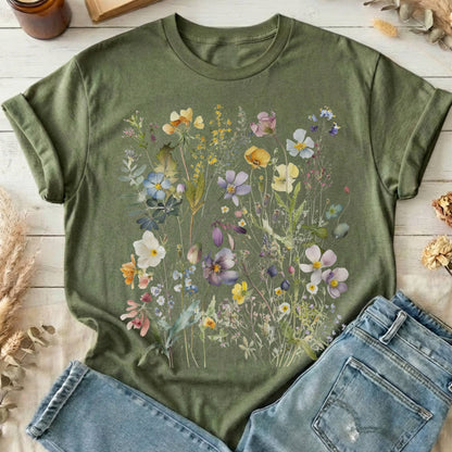 T-Shirts Military Green / S Design 38 T-Shirt The Mystic Eden