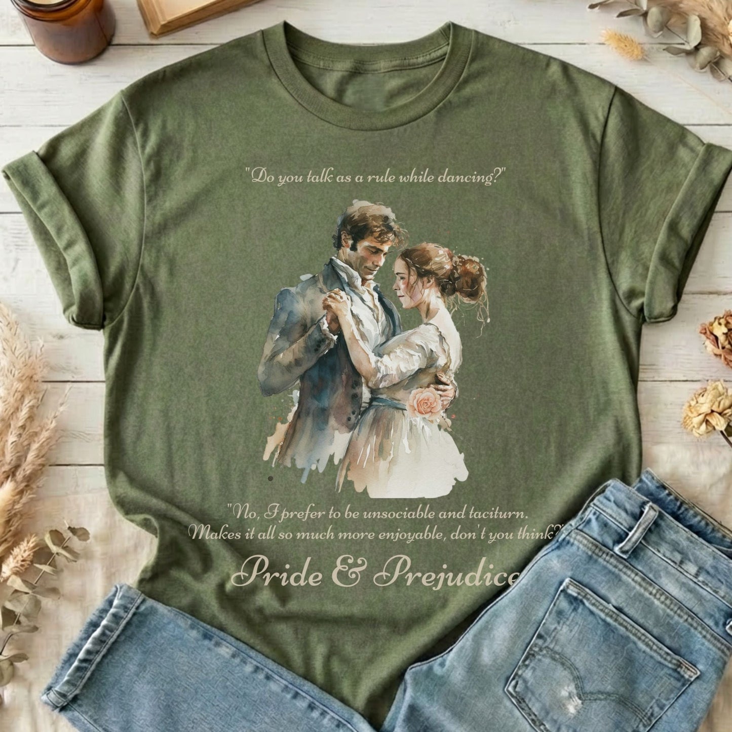 T-Shirts Military Green / S Design 39 T-Shirt The Mystic Eden